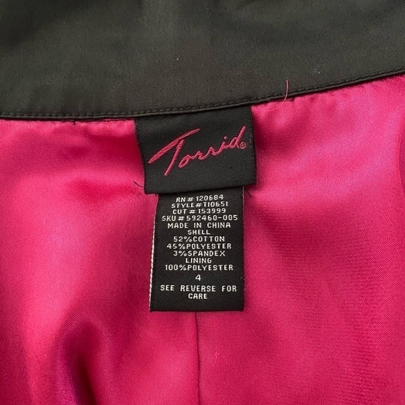 Torrid Black Lightweight Jacket - Picture 11 of 12